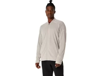 ACTIBREEZE JACQUARD GRID FULL ZIP JACKA