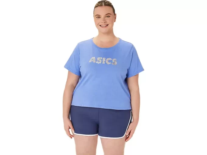 ASICS DAISY CROPP KORTÄRM TOP FÖR DAM