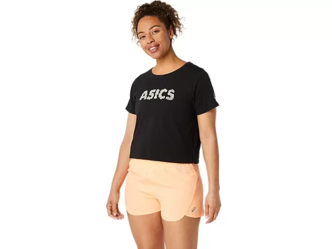 ASICS DAISY CROPP KORTÄRM TOP FÖR DAM