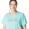 ASICS DAISY CROPP KORTÄRM TOP FÖR DAM