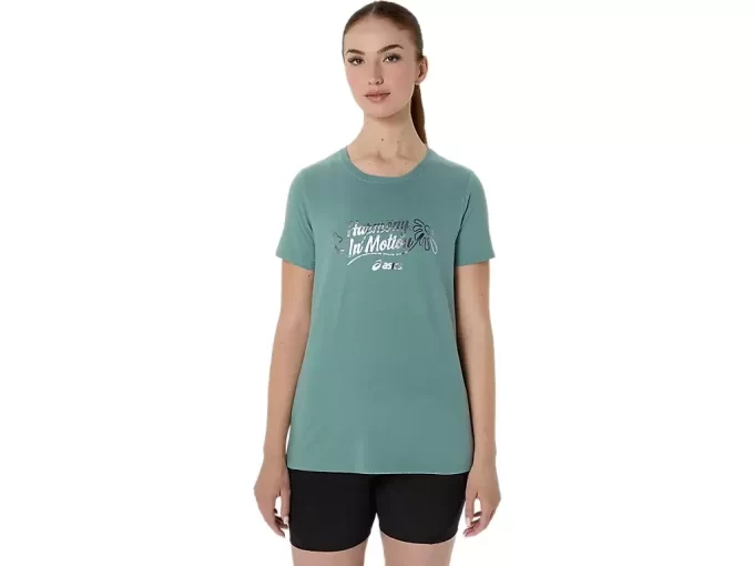 ASICS FOLIE KORTÄRM T-SHIRT, DAM