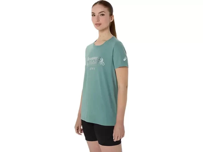 ASICS FOLIE KORTÄRM T-SHIRT, DAM