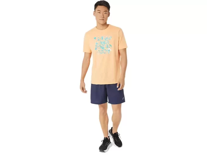 ASICS HIBISCUS SLOGAN TEE ASICS HIBISCUS SLOGAN TEE