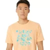 ASICS HIBISCUS SLOGAN TEE ASICS HIBISCUS SLOGAN TEE