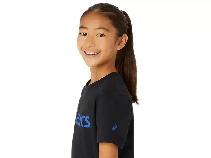 ASICS LOGO KORTÄRM TEE