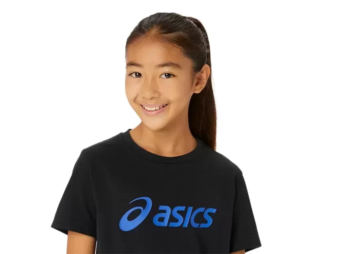 ASICS LOGO KORTÄRM TEE