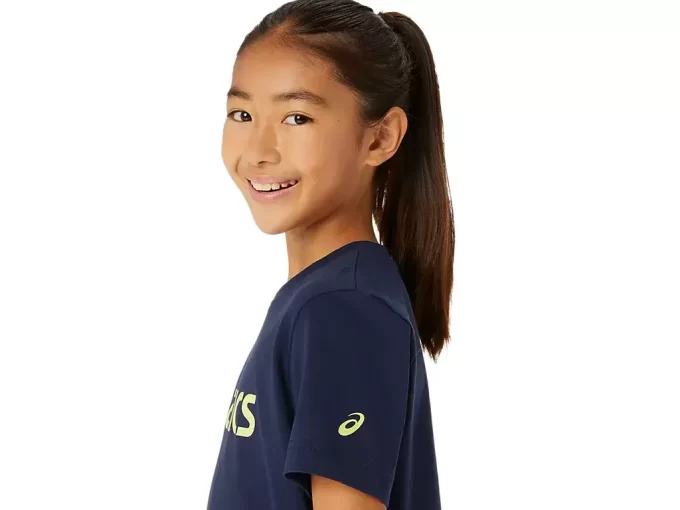 ASICS LOGO KORTÄRM TEE