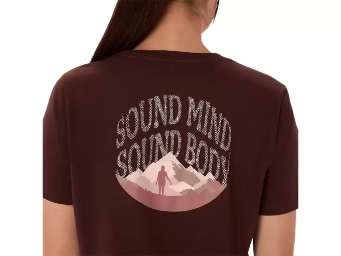 ASICS NATURE V-HALS KORTÄRM T-SHIRT DAM