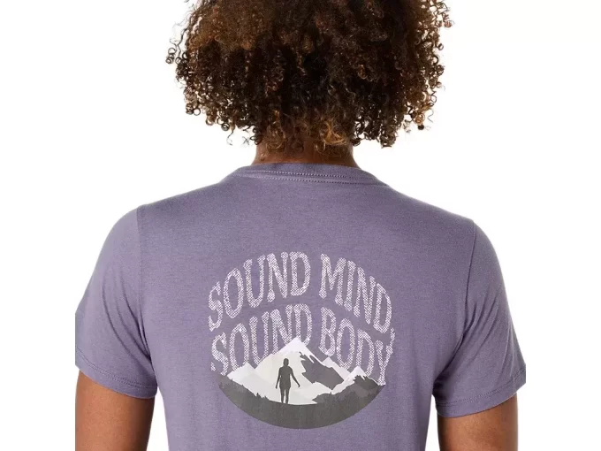 ASICS NATURE V-HALS KORTÄRM T-SHIRT DAM