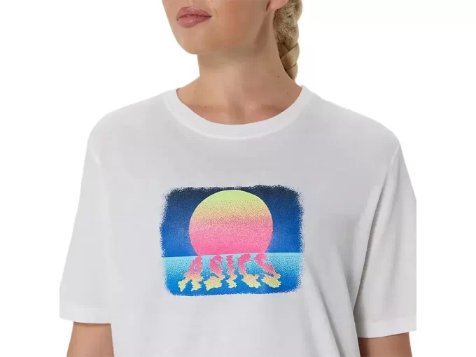 ASICS RETRO SUNSET KORTÄRM TEE