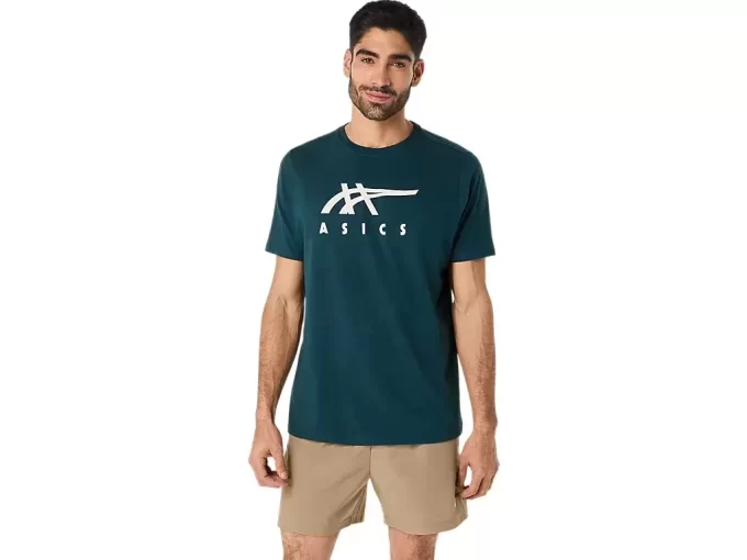 ASICS STRIP KORTÄRM TEE ASICS STRIP KORTÄRM TEE