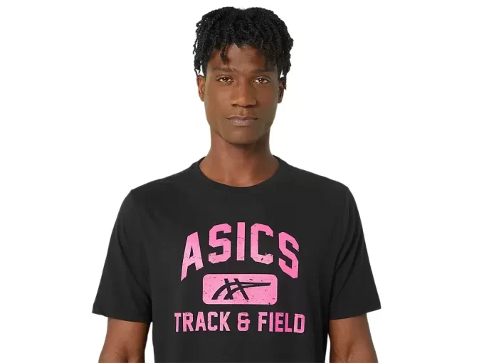 ASICS UNISEX TRACK OCH FÄLTGRAFIK TEE ASICS UNISEX TRACK OCH FÄLTGRAFIK TEE