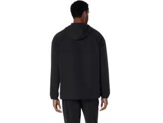 DUBBELVÄVAD AVSLAPPAD PULL OVER-JACKA