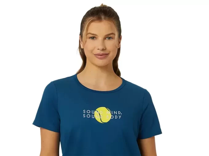 KLASSISK GRAFISK T-SHIRT FÖR KVINNOR