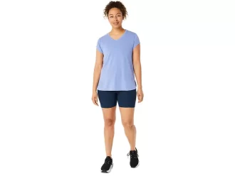 LÖR VNECK-TOPP FÖR KVINNOR