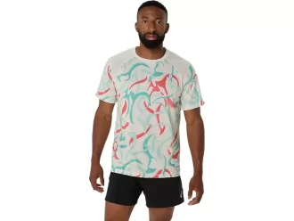 ROAD ALL OVER PRINT KORTÄRM TOPP