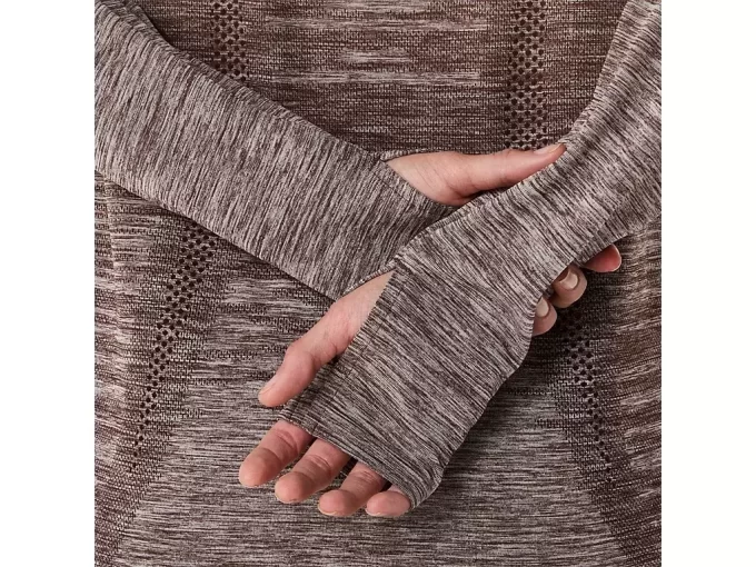 SÖMLÖS LÅNGÄRM TOPP FÖR KVINNOR