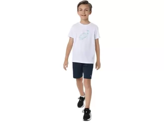 SPIRAL GRAFISK KORTÄRM TEE