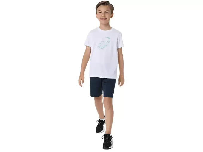 SPIRAL GRAFISK KORTÄRM TEE