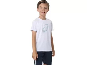 SPIRAL GRAFISK KORTÄRM TEE