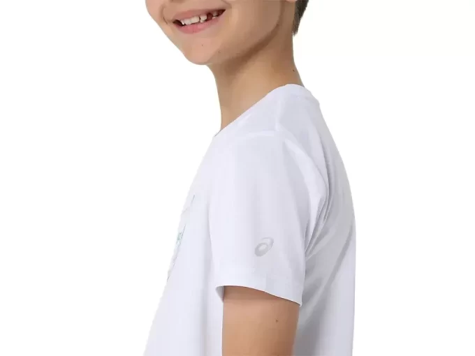 SPIRAL GRAFISK KORTÄRM TEE