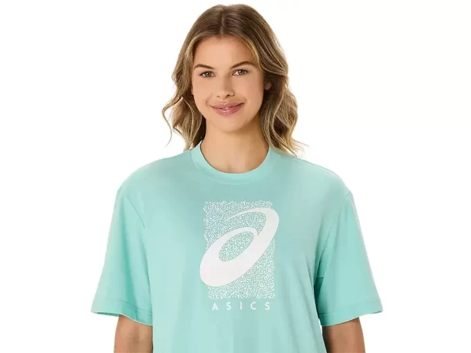 TRÄNING CORE ASICS SPIRAL GRAPHIC AVSLAPPAD TEE