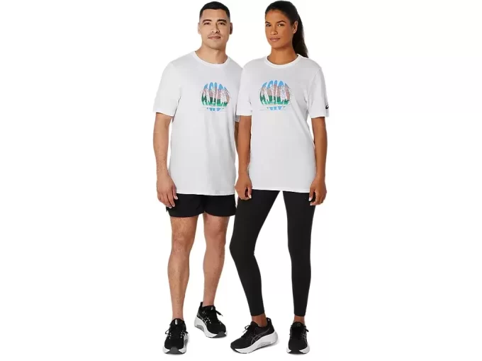 UNISEX ASICS FIRAR VÅR HEM KORTÄRM TEE
