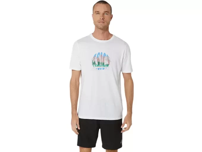 UNISEX ASICS FIRAR VÅR HEM KORTÄRM TEE