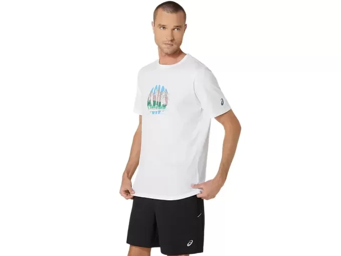 UNISEX ASICS FIRAR VÅR HEM KORTÄRM TEE