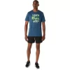UNISEX ASICS KÖR UTANFÖR KLUBB KORTÄRM TEE