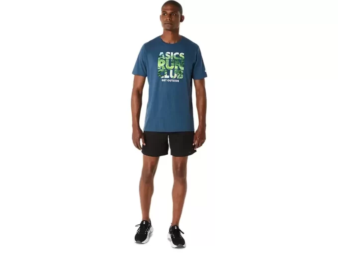 UNISEX ASICS KÖR UTANFÖR KLUBB KORTÄRM TEE