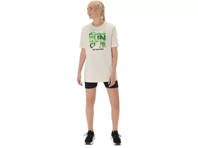 UNISEX ASICS KÖR UTANFÖR KLUBB KORTÄRM TEE