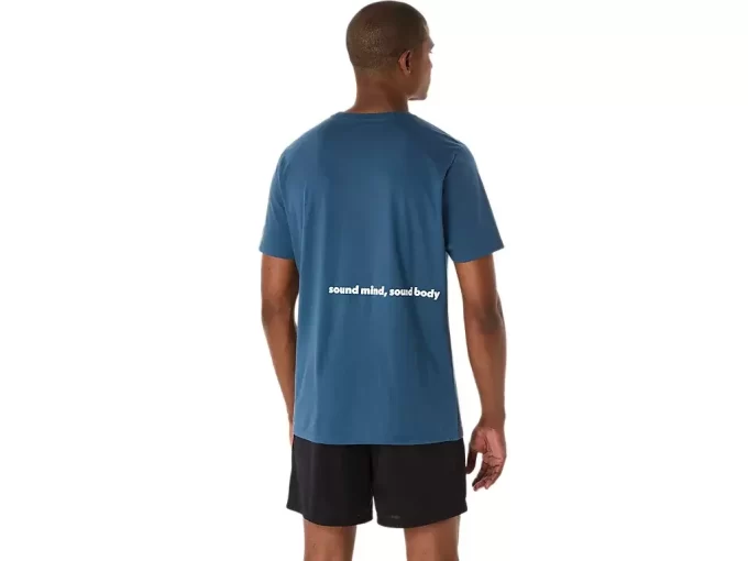 UNISEX ASICS KÖR UTANFÖR KLUBB KORTÄRM TEE
