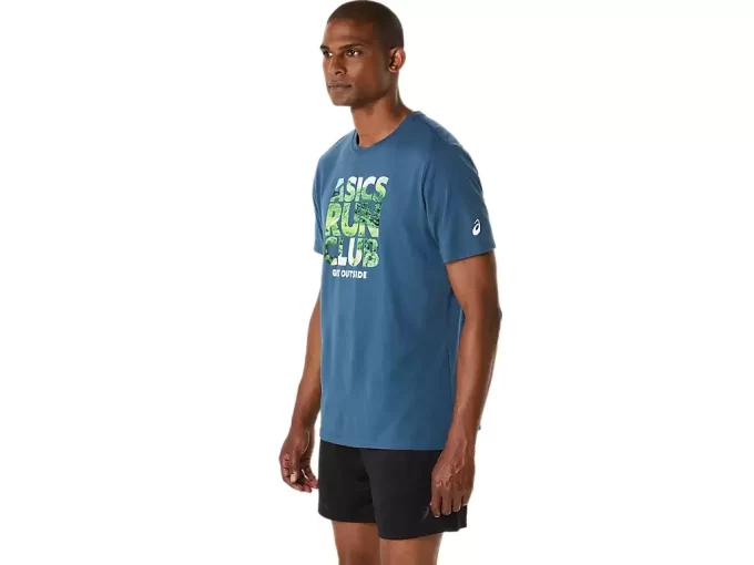 UNISEX ASICS KÖR UTANFÖR KLUBB KORTÄRM TEE