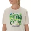 UNISEX ASICS KÖR UTANFÖR KLUBB KORTÄRM TEE