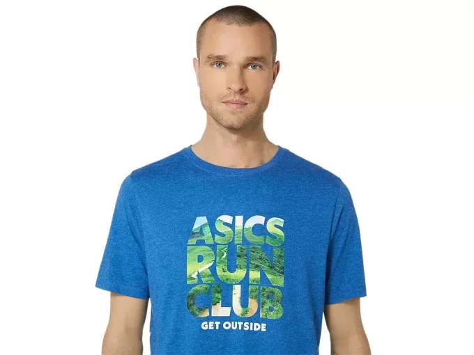 UNISEX ASICS KÖR UTANFÖR KLUBB KORTÄRM TEE