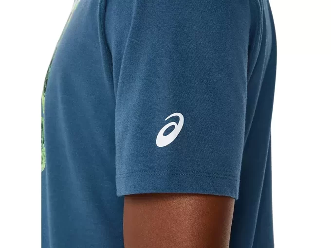 UNISEX ASICS KÖR UTANFÖR KLUBB KORTÄRM TEE