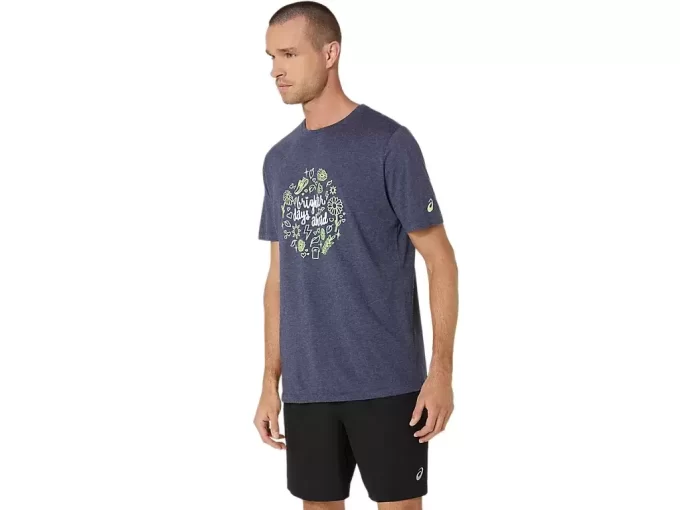 UNISEX ASICS LJUSARE DAGAR FÖRE KORTÄRM TEE