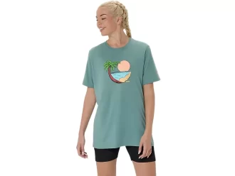 UNISEX ASICS PALM I SOL KORTÄRM TEE