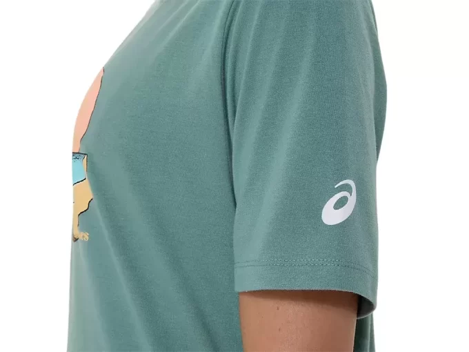 UNISEX ASICS PALM I SOL KORTÄRM TEE UNISEX ASICS PALM I SOL KORTÄRM TEE