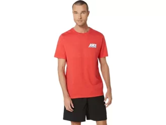 UNISEX ASICS SMSB 1977 RUN CLUB KORTÄRM TEE