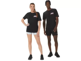 UNISEX ASICS SMSB 1977 RUN CLUB KORTÄRM TEE