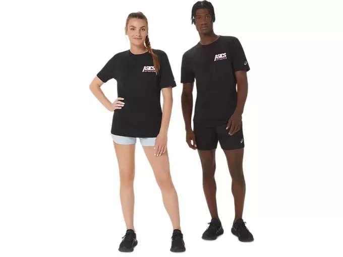 UNISEX ASICS SMSB 1977 RUN CLUB KORTÄRM TEE UNISEX ASICS SMSB 1977 RUN CLUB KORTÄRM TEE
