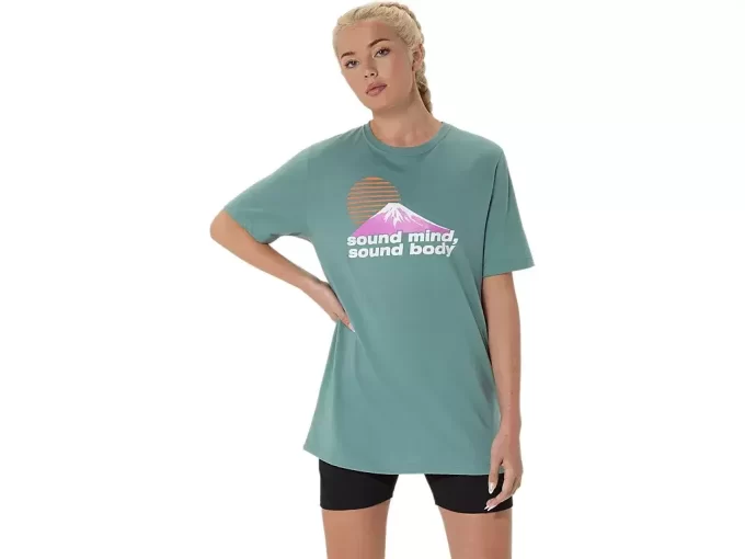 UNISEX ASICS SMSB JOURNEY TEE UNISEX ASICS SMSB JOURNEY TEE