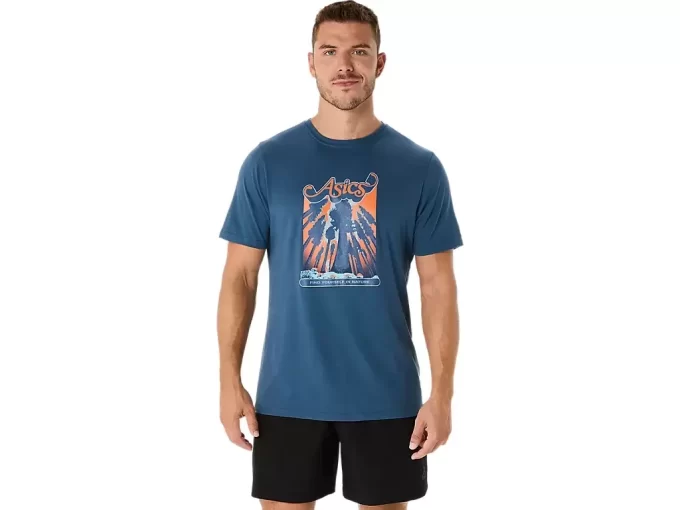 UNISEX ASICS WANDER KORTÄRM TEE