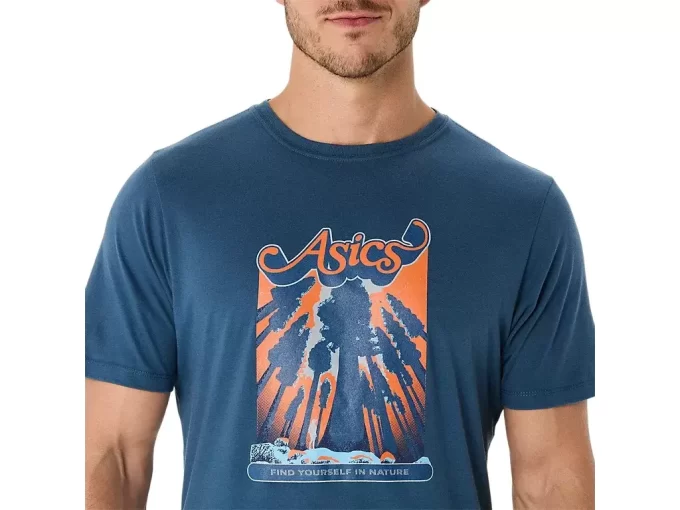 UNISEX ASICS WANDER KORTÄRM TEE