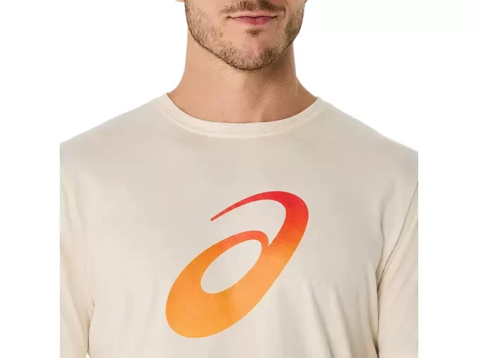 UNISEX KORTÄRM GRADIENT SPIRAL LOGO TEE