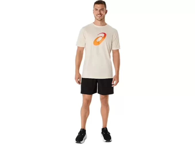 UNISEX KORTÄRM GRADIENT SPIRAL LOGO TEE