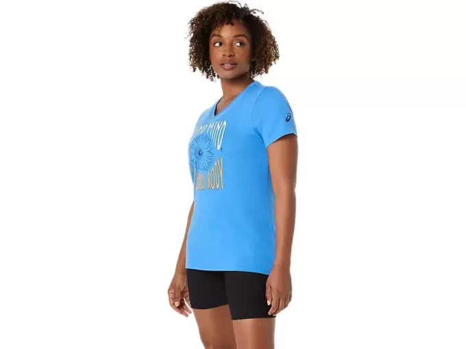 V-HALS FÖR KVINNOR SOLROMS SLOGAN