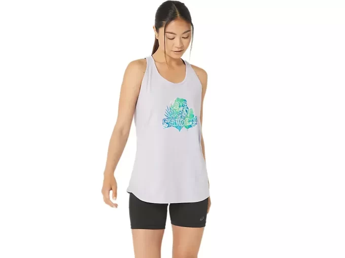 WOME’S ASICS DEN NYA STARKA PALMS RACERBACK